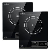 SOGA 2X 35.5cm Cooktop Electric Smart Induction Cook Top Portable Kitchen Cooker Cookware - Hospitality Connect