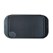 SOGA 47cm Cast Iron Ridged Griddle Hot Plate Grill Pan BBQ Stovetop - Hospitality Connect