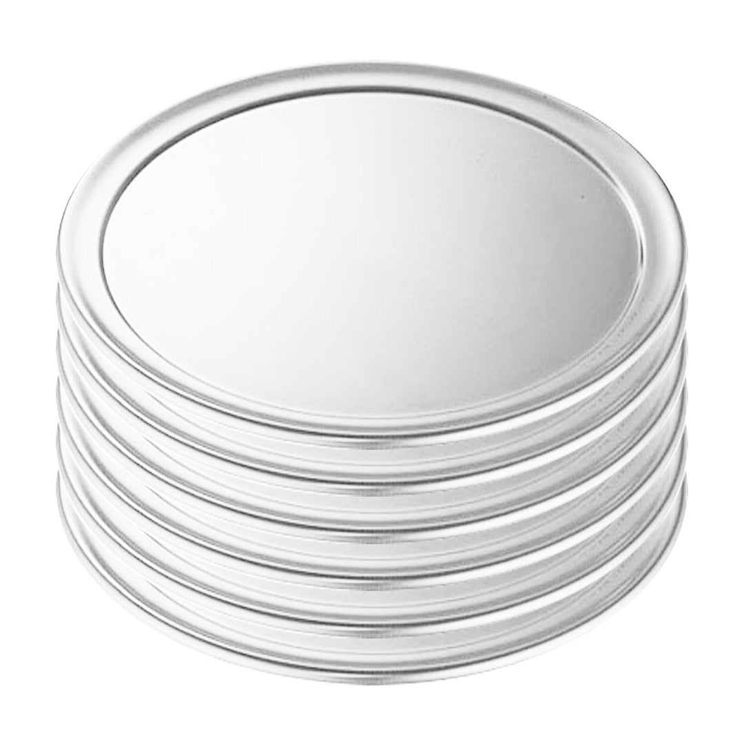 SOGA 6X 10-inch Round Aluminum Steel Pizza Tray Home Oven Baking Plate Pan - Hospitality Connect