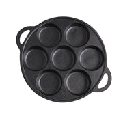 SOGA 31.5cm Cast Iron Takoyaki Fry Pan Octopus Balls Maker 7 Hole Cavities Grill Mold - Hospitality Connect