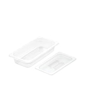 SOGA 65mm Clear Gastronorm GN Pan 1/3 Food Tray Storage with Lid - Hospitality Connect