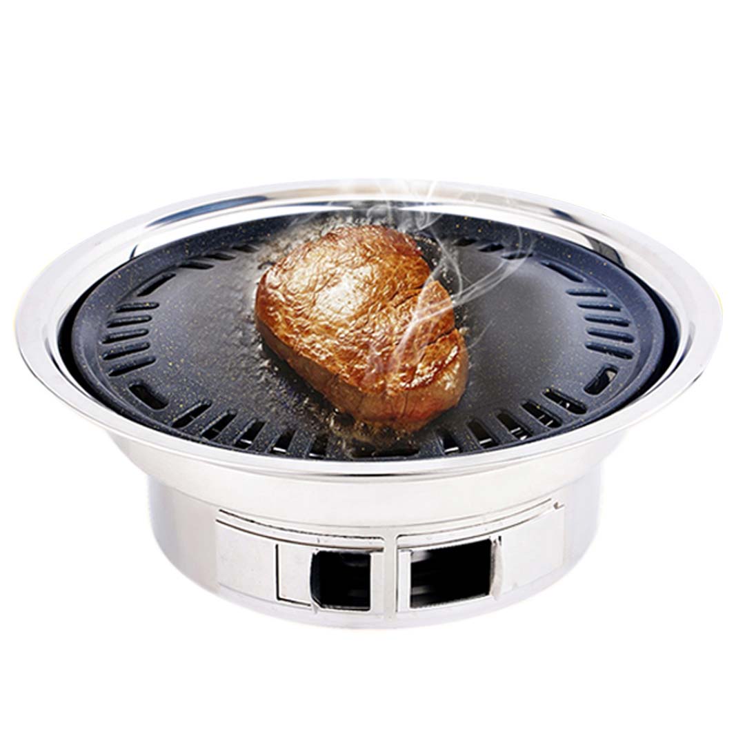 SOGA BBQ Grill Stainless Steel Portable Smokeless Charcoal Grill Home Outdoor Camping - Hospitality Connect
