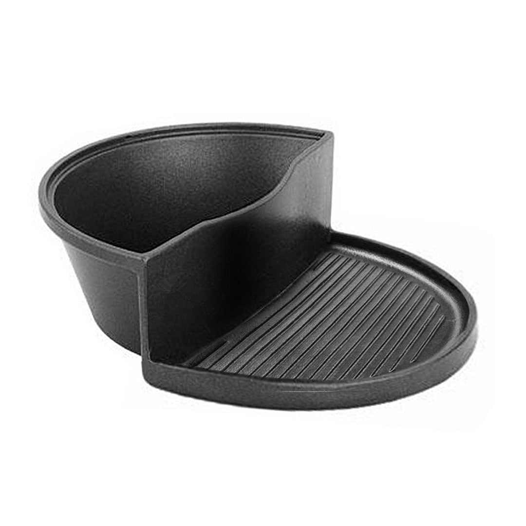 SOGA 2 in 1 Cast Iron Ribbed Fry Pan Skillet Griddle BBQ and Steamboat Hot Pot - Hospitality Connect