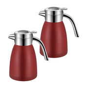 SOGA 2X 2.2L Stainless Steel Insulated Vacuum Flask WaterBottle Red - Hospitality Connect