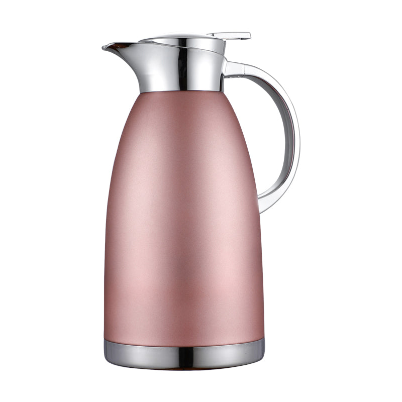 Soga 2.3L Rose Color 3-Layer Vacuum Insulated Stainless Steel Flask  Ideal for Home and office Office - Hospitality Connect