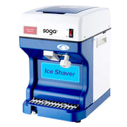SOGA Ice Shaver Commercial Electric Stainless Steel Ice Crusher Slicer Machine 120KG/h - Hospitality Connect