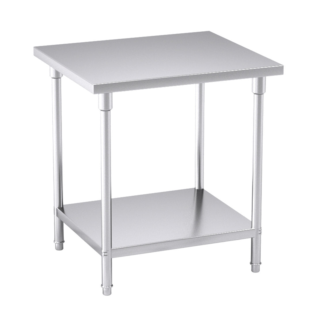 SOGA 80*70*85cm Commercial Catering Kitchen Stainless Steel Prep Work Bench - Hospitality Connect