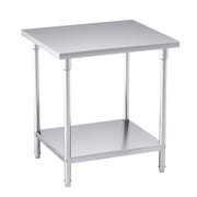 SOGA 80*70*85cm Commercial Catering Kitchen Stainless Steel Prep Work Bench - Hospitality Connect