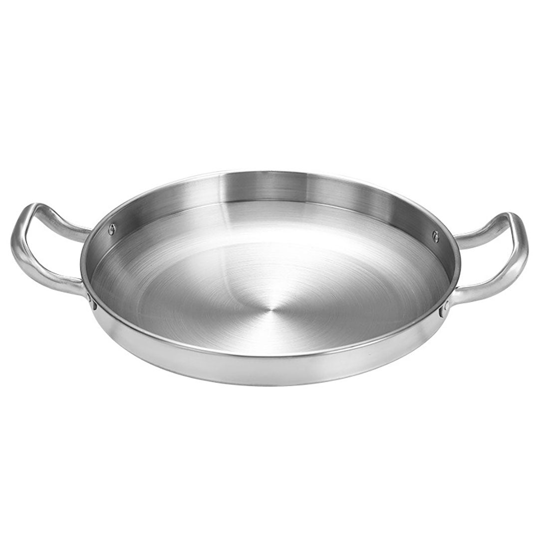 Soga 26cm Dry Pot with Natural Color 201 Material Constructed from Stainless Steel Kitchen Essentials - Hospitality Connect