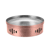 SOGA 26cm Rose Pink Hammered Dry Pot An Elegant Rose Pink Finish Kitchen Essential - Hospitality Connect