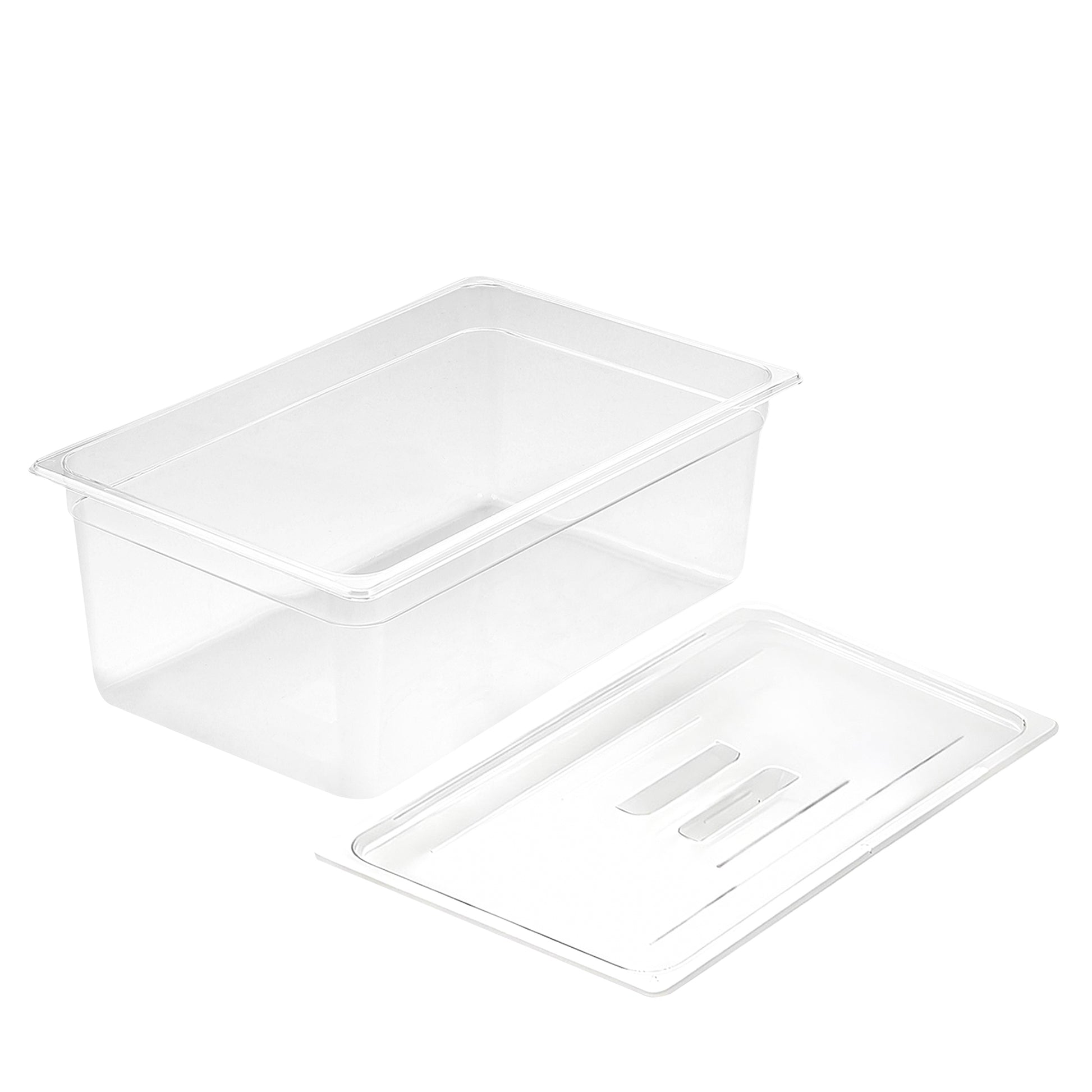 SOGA 200mm Clear Gastronorm GN Pan 1/1 Food Tray Storage with Lid - Hospitality Connect