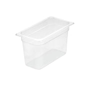 SOGA 200mm Clear Gastronorm GN Pan 1/3 Food Tray Storage - Hospitality Connect
