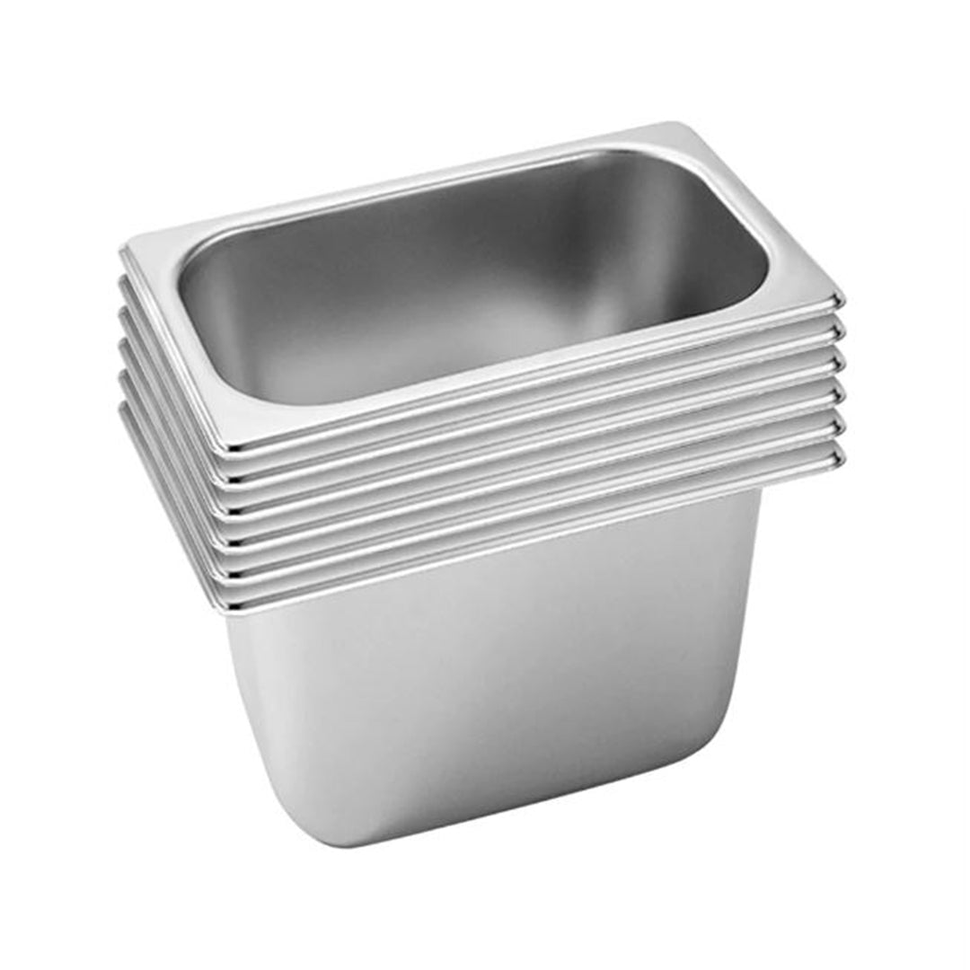 SOGA 6X Gastronorm GN Pan Full Size 1/3 GN Pan 20cm Deep Stainless Steel Tray - Hospitality Connect