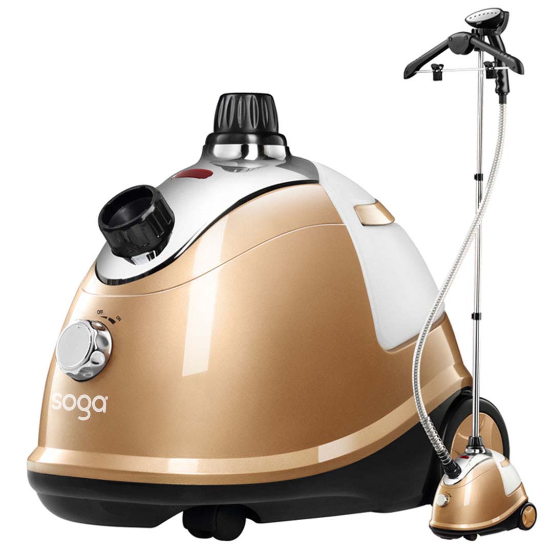 SOGA Garment Steamer Portable Cleaner Steam Iron Gold - Hospitality Connect