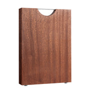 SOGA 50cm Rectangular Wooden Ebony Butcher Block Non-slip Chopping Food Serving Tray Charcuterie Board - Hospitality Connect