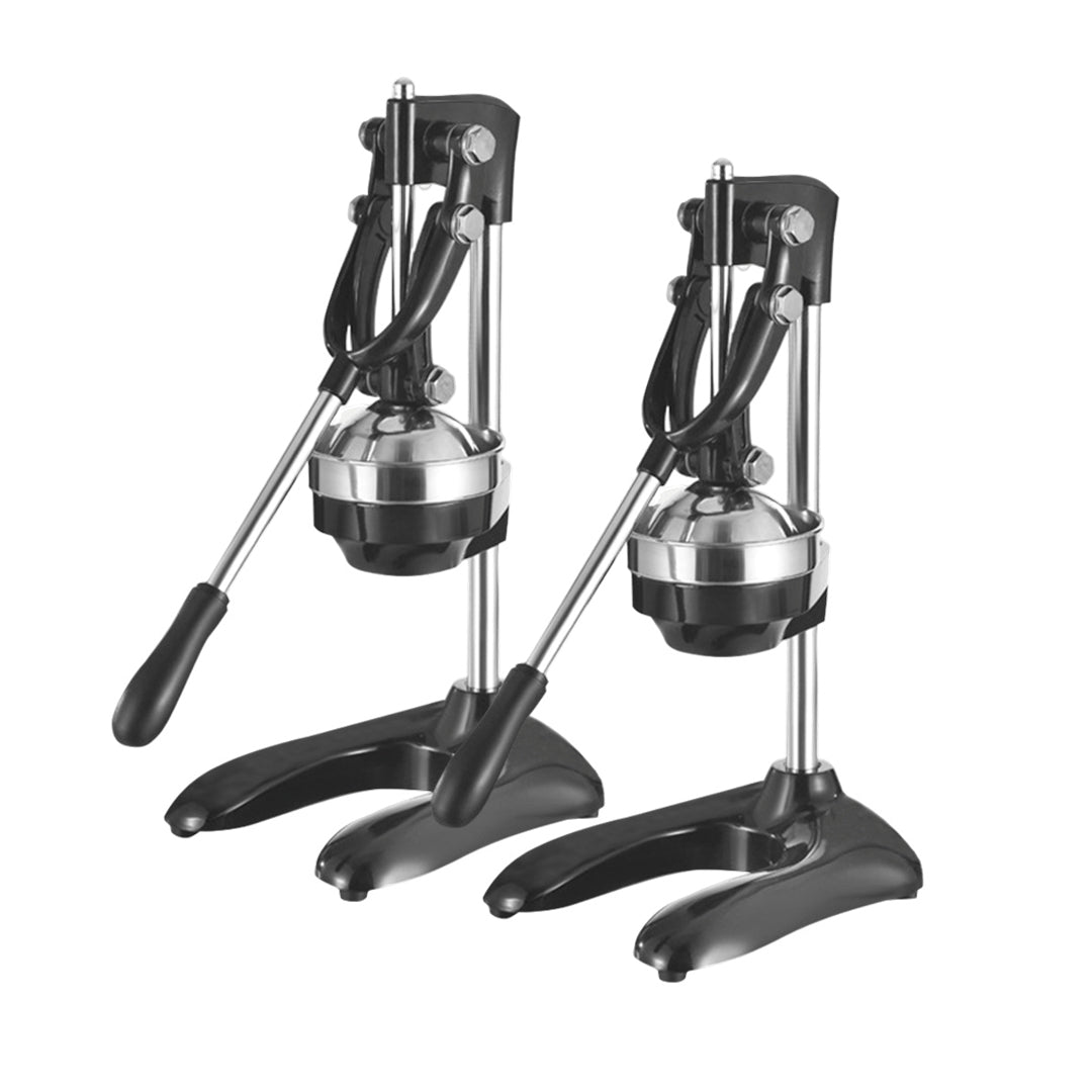 SOGA 2X Stainless Steel Manual Juicer Hand Press Juice Extractor Squeezer Lemon Orange Citrus Black - Hospitality Connect