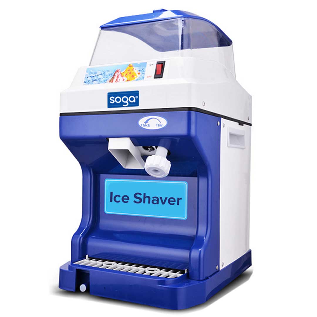SOGA Commercial Ice Shaver Ice Crusher Slicer Smoothie Maker Machine 180KG/h - Hospitality Connect