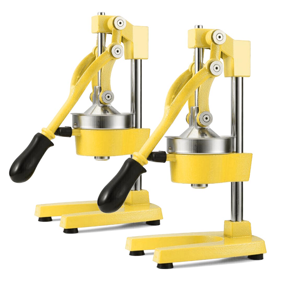 SOGA 2X Commercial Manual Juicer Hand Press Juice Extractor Squeezer Orange Citrus Yellow - Hospitality Connect