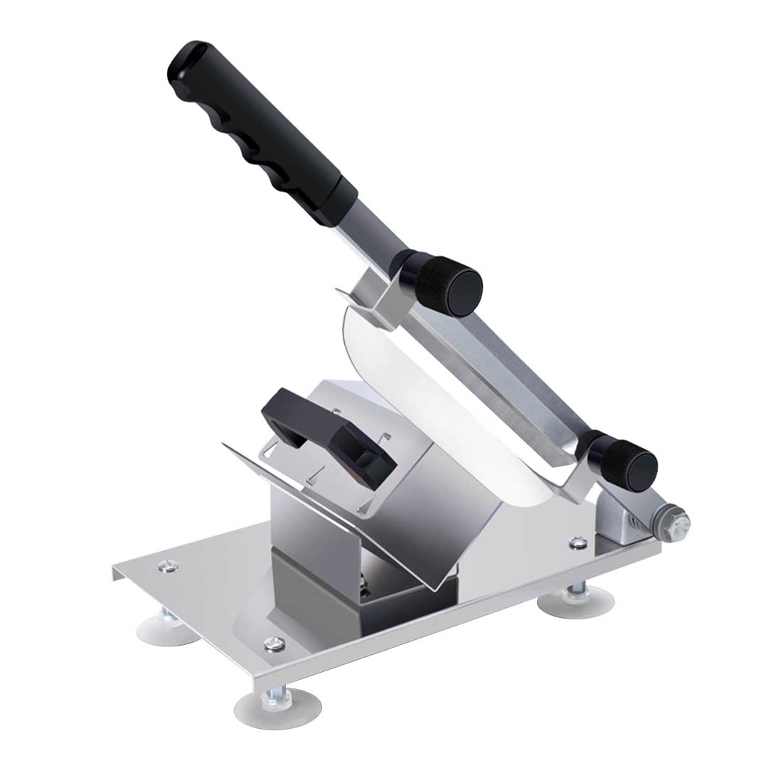 SOGA Manual Frozen Meat Slicer Handle Meat Cutting Machine 18/10 Commercial Grade Stainless Steel - Hospitality Connect