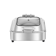 SOGA Stainless Steel Square Chafing Dish Tray Buffet Cater Food Warmer Chafer with Top Lid - Hospitality Connect