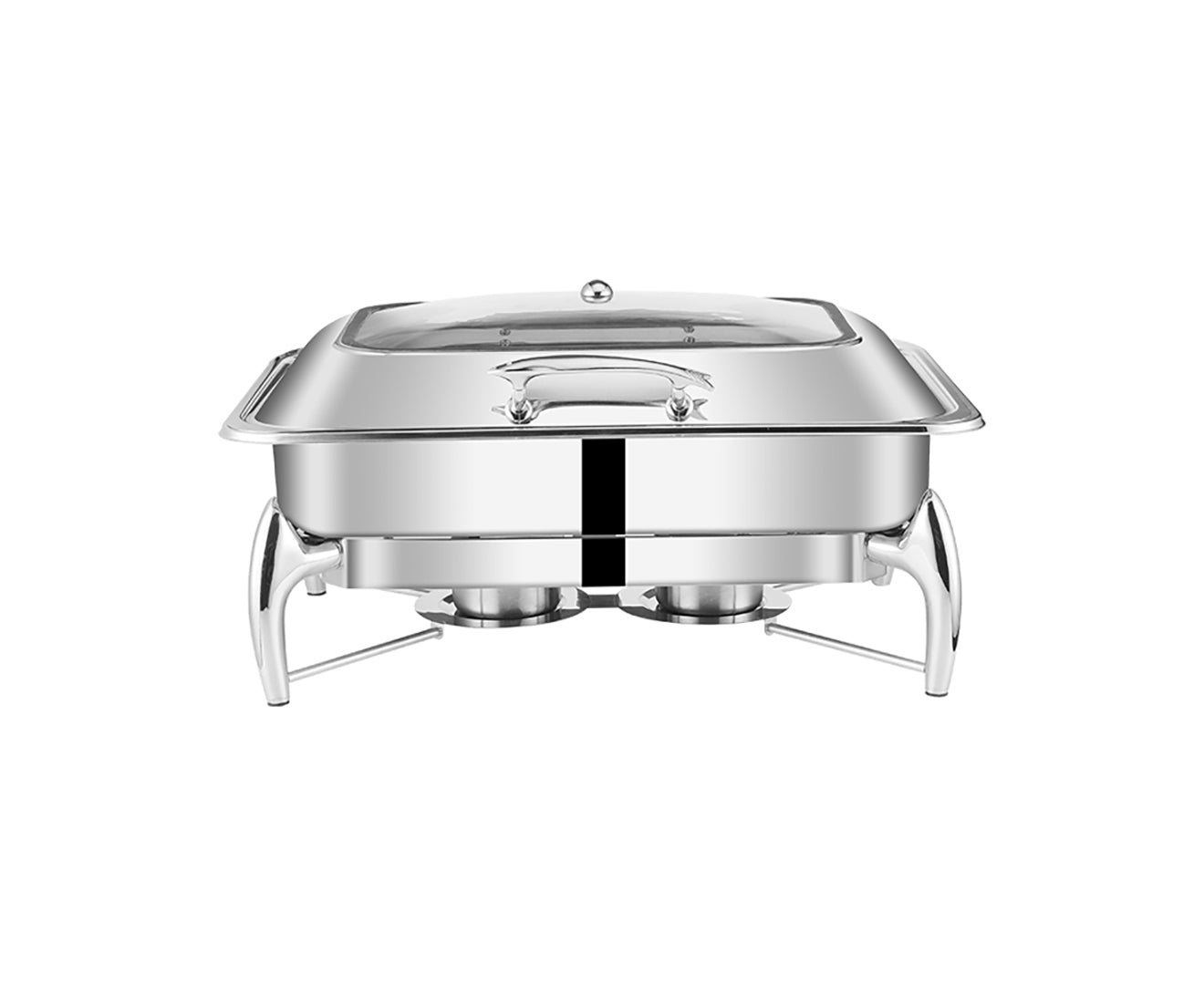SOGA Stainless Steel Rectangular Chafing Dish Tray Buffet Cater Food Warmer Chafer with Top Lid - Hospitality Connect