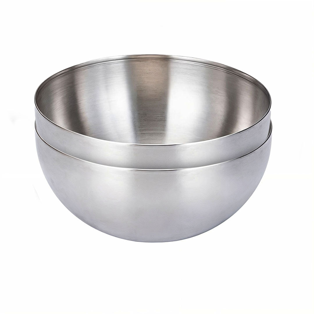SOGA 20cm Elegant Silver Salad Bowl with Model 201 A Versatile Kitchen Essential - Hospitality Connect