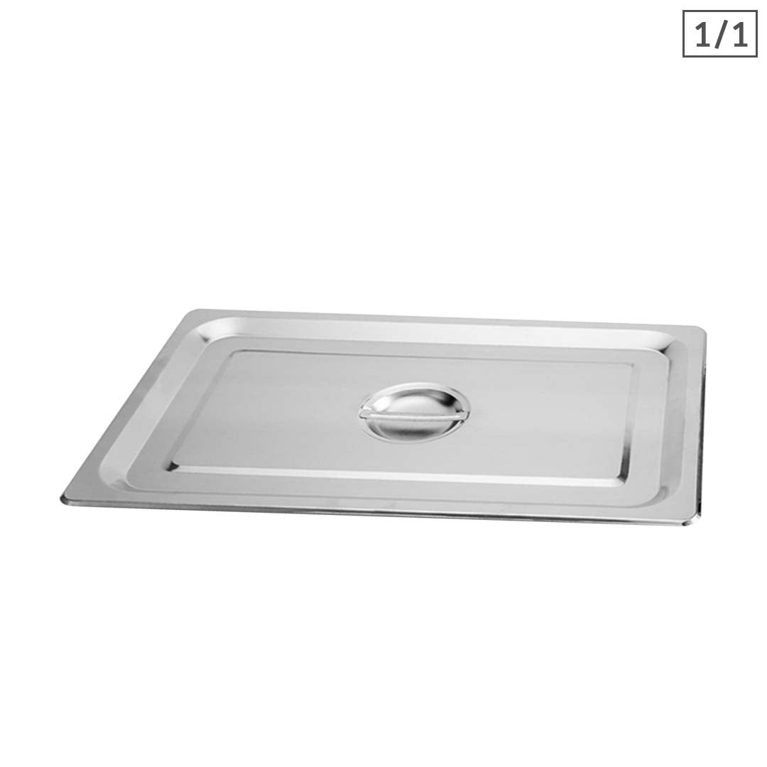 SOGA Gastronorm GN Pan Lid Full Size 1/1 Stainless Steel Tray Top Cover - Hospitality Connect