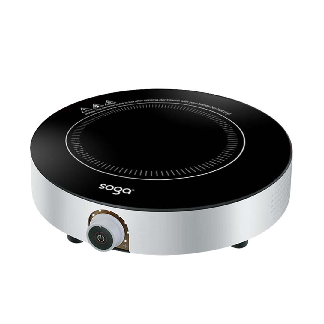 SOGA 26cm Smart Electric Induction Cooktop Portable Kitchen Cooker for Cookware - Hospitality Connect