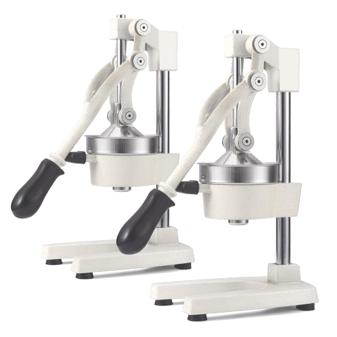 SOGA 2X Commercial Manual Juicer Hand Press Juice Extractor Squeezer Orange Citrus White - Hospitality Connect