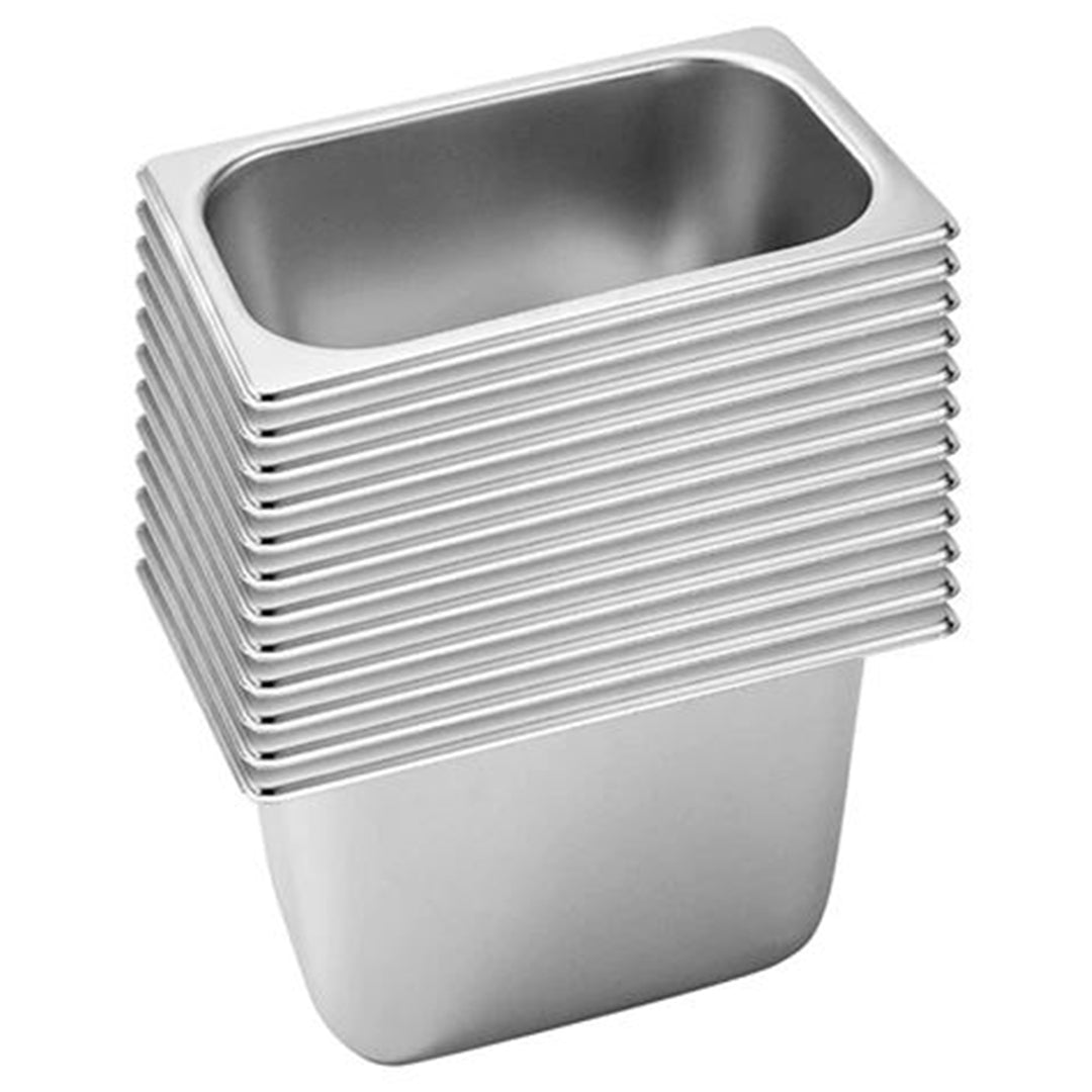 SOGA 12X Gastronorm GN Pan Full Size 1/3 GN Pan 20cm Deep Stainless Steel Tray - Hospitality Connect