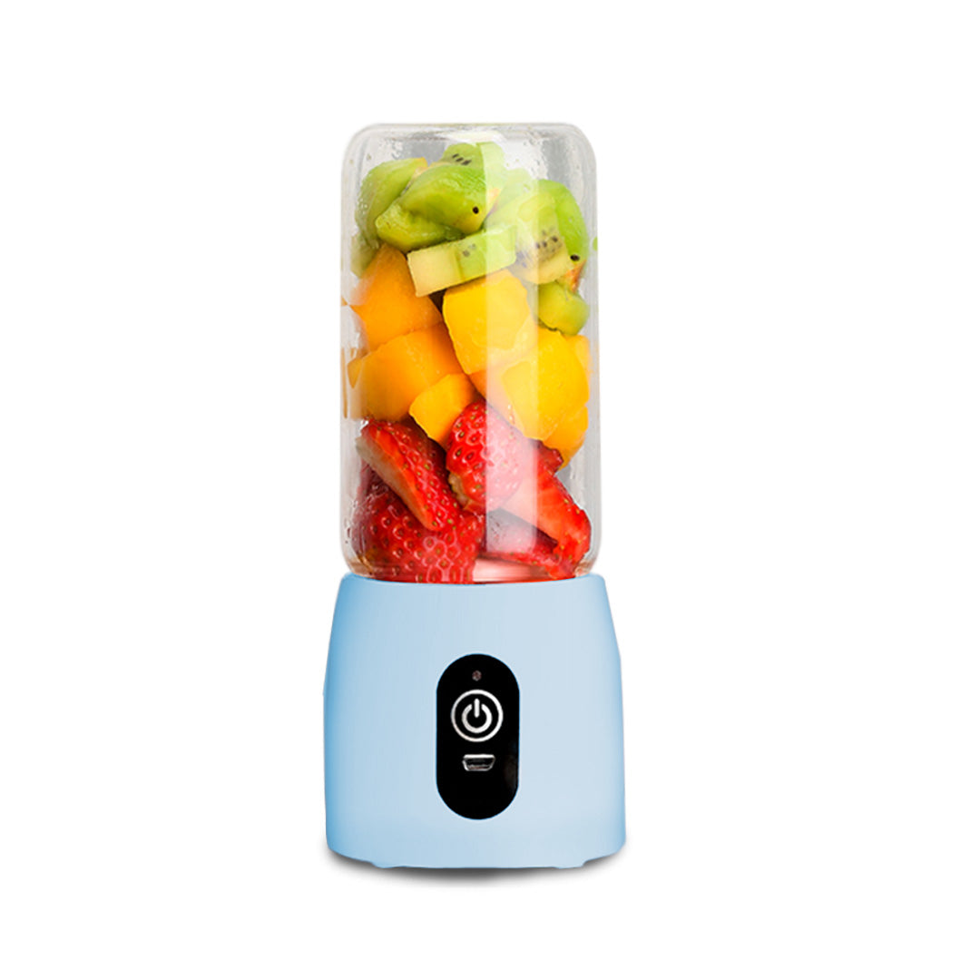 SOGA Portable Mini USB Rechargeable Handheld Juice Extractor Fruit Mixer Juicer Blue - Hospitality Connect