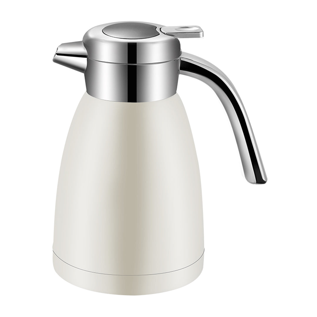 SOGA 2.2L Stainless Steel Insulated Vacuum Flask Water Coffee Jug Thermal White - Hospitality Connect