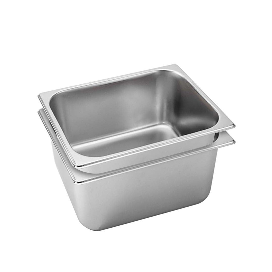 SOGA 2X Gastronorm GN Pan Full Size 1/2 GN Pan 20cm Deep Stainless Steel Tray - Hospitality Connect