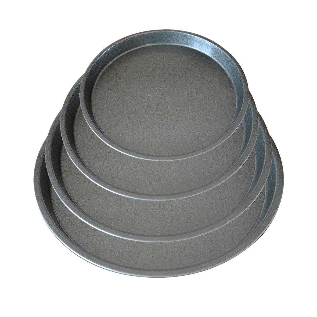 SOGA Round Black Steel Non-stick Pizza Tray Oven Baking Plate Pan Set - Hospitality Connect