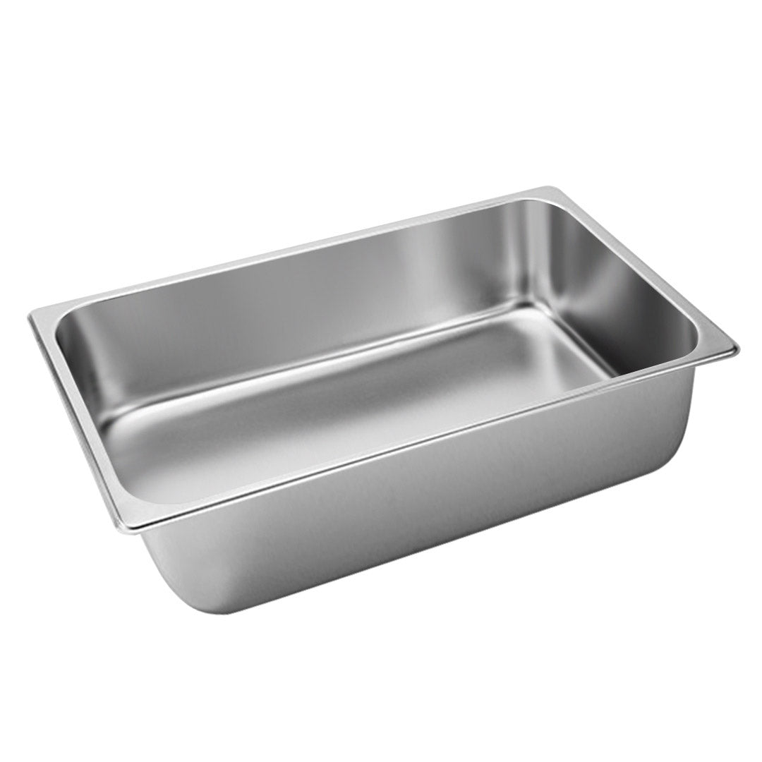 SOGA Gastronorm GN Pan Full Size 1/1 GN Pan 15cm Deep Stainless Steel Tray - Hospitality Connect