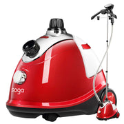 SOGA Garment Steamer Portable Cleaner Steam Iron Red - Hospitality Connect