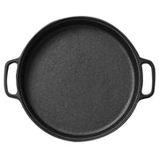 SOGA Cast Iron 35cm Frying Pan Skillet Coating Steak Sizzle Platter - Hospitality Connect