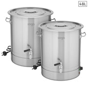 SOGA 2X 48L Stainless Steel URN Commercial Water Boiler 2200W - Hospitality Connect