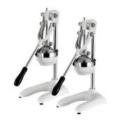 SOGA 2X Stainless Steel Manual Juicer Hand Press Juice Extractor Squeezer Lemon Orange Citrus White - Hospitality Connect