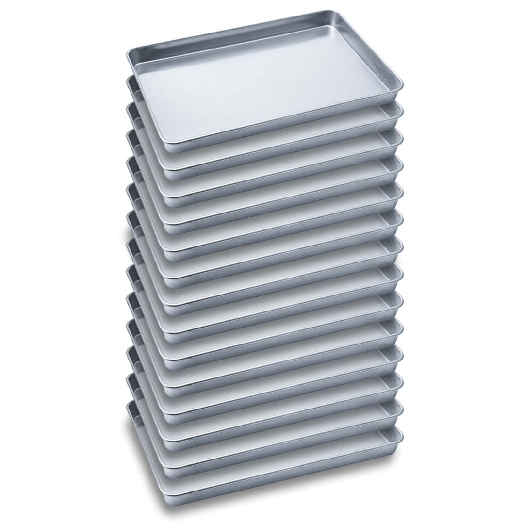 SOGA 14X Aluminium Oven Baking Pan Cooking Tray for Baker Gastronorm 60*40*5cm - Hospitality Connect