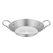 Soga 25cm Signature Dry Pot crafted with 201 Material in Silver Color and for Kitchen Essentials - Hospitality Connect