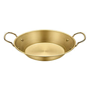 Soga 25cm Signature Dry Pot And crafted with 201 Material in Gold for Kitchen Essential - Hospitality Connect