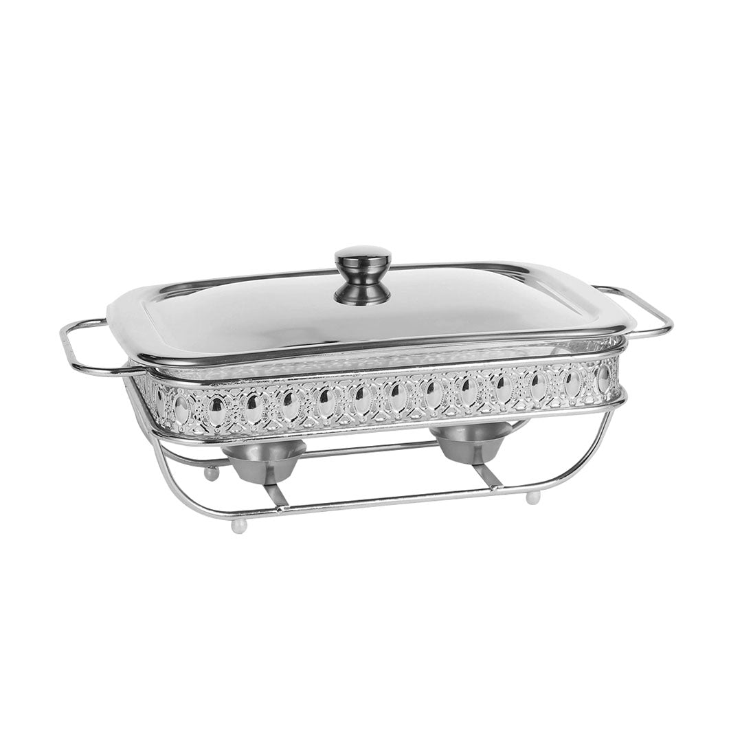 Soga 1.5L Lace Edge Dining Stove Silver Color Portable Dining Cooking Appliance for Kitchen Essential - Hospitality Connect