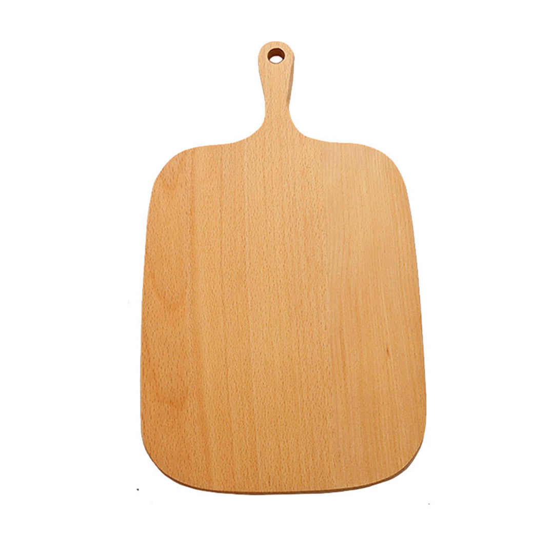 SOGA 33cm Brown Rectangle Wooden Serving Tray Chopping Board Paddle with Handle Home Decor - Hospitality Connect