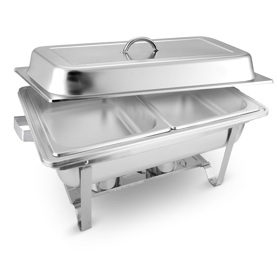SOGA 4.5L Dual Tray Stainless Steel Chafing Food Warmer Catering Dish - Hospitality Connect