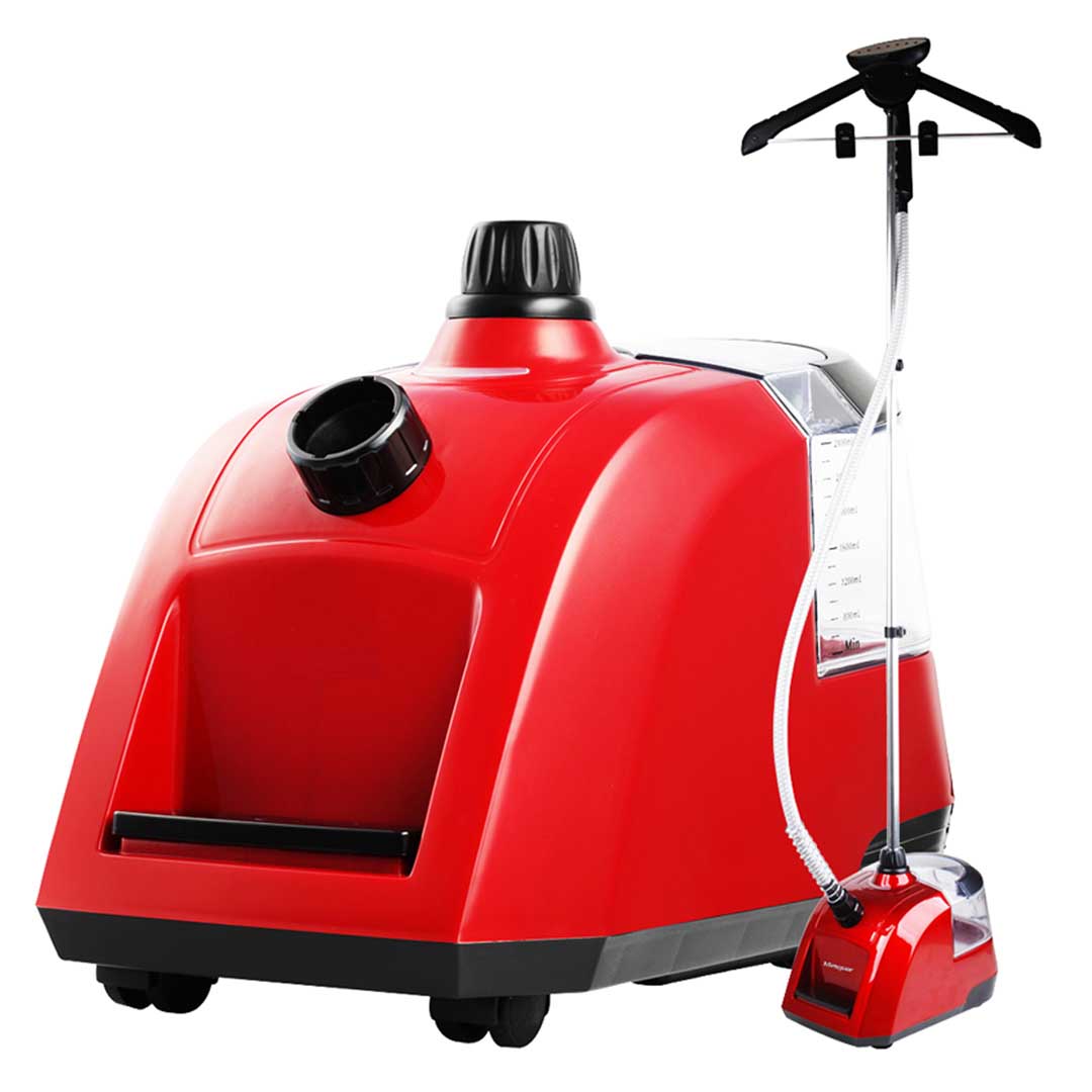 SOGA 80min Garment Steamer Portable Cleaner Steam Iron Red - Hospitality Connect
