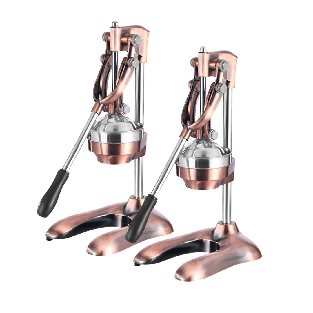 SOGA 2X Stainless Steel Manual Juicer Hand Press Juice Extractor Squeezer Lemon Orange Citrus Gold - Hospitality Connect