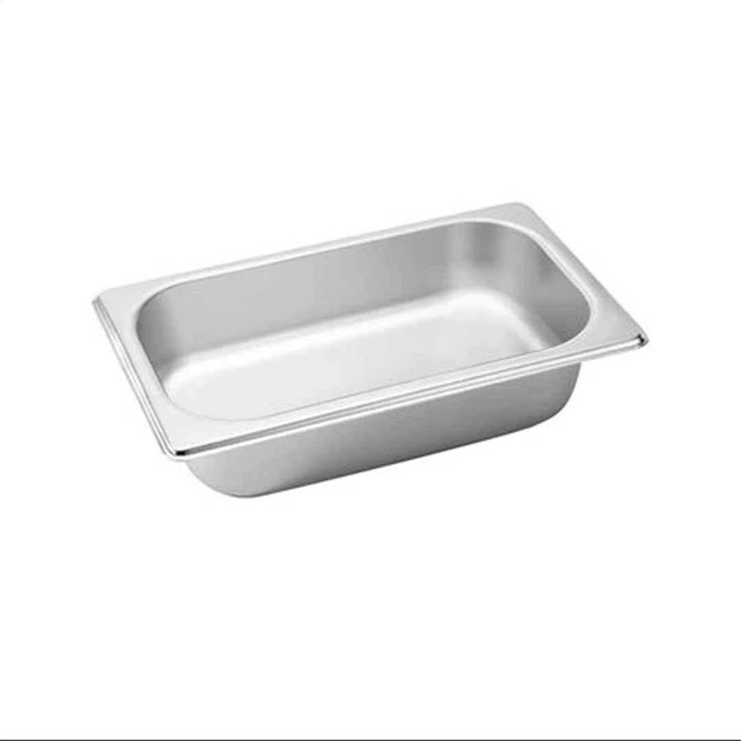 SOGA Gastronorm GN Pan Full Size 1/3 GN Pan 6.5 cm Deep Stainless Steel Tray - Hospitality Connect