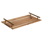 SOGA 36cm Brown Rectangle Wooden Acacia Food Serving Tray Charcuterie Board Centerpiece  Home Decor - Hospitality Connect