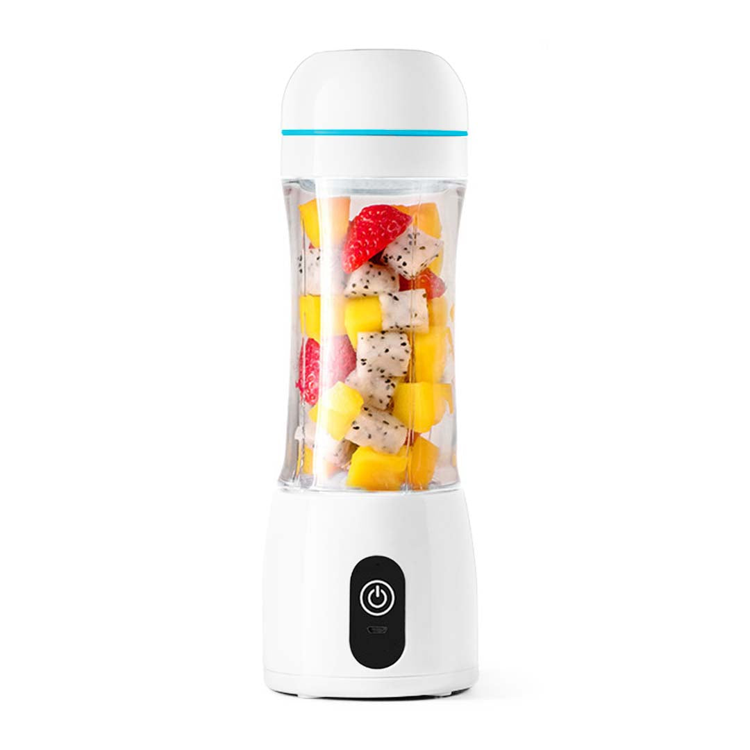 SOGA 380ml Portable Mini USB Rechargeable Handheld Fruit Mixer Juicer White - Hospitality Connect